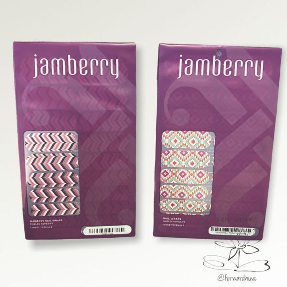 Bundle Sale 3 for $15 | Jamberry - 2 Full Sheet Nail Wraps
